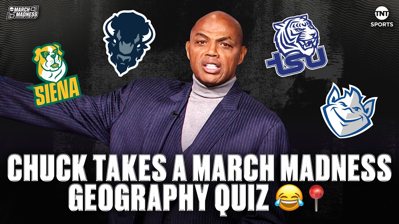 Charles Barkley Tries To Guess Tournament Schools 😆