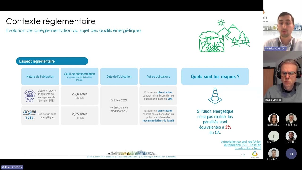 Webinar  Audit énergétique & réglementation  quelles solutions pour votre industrie ?