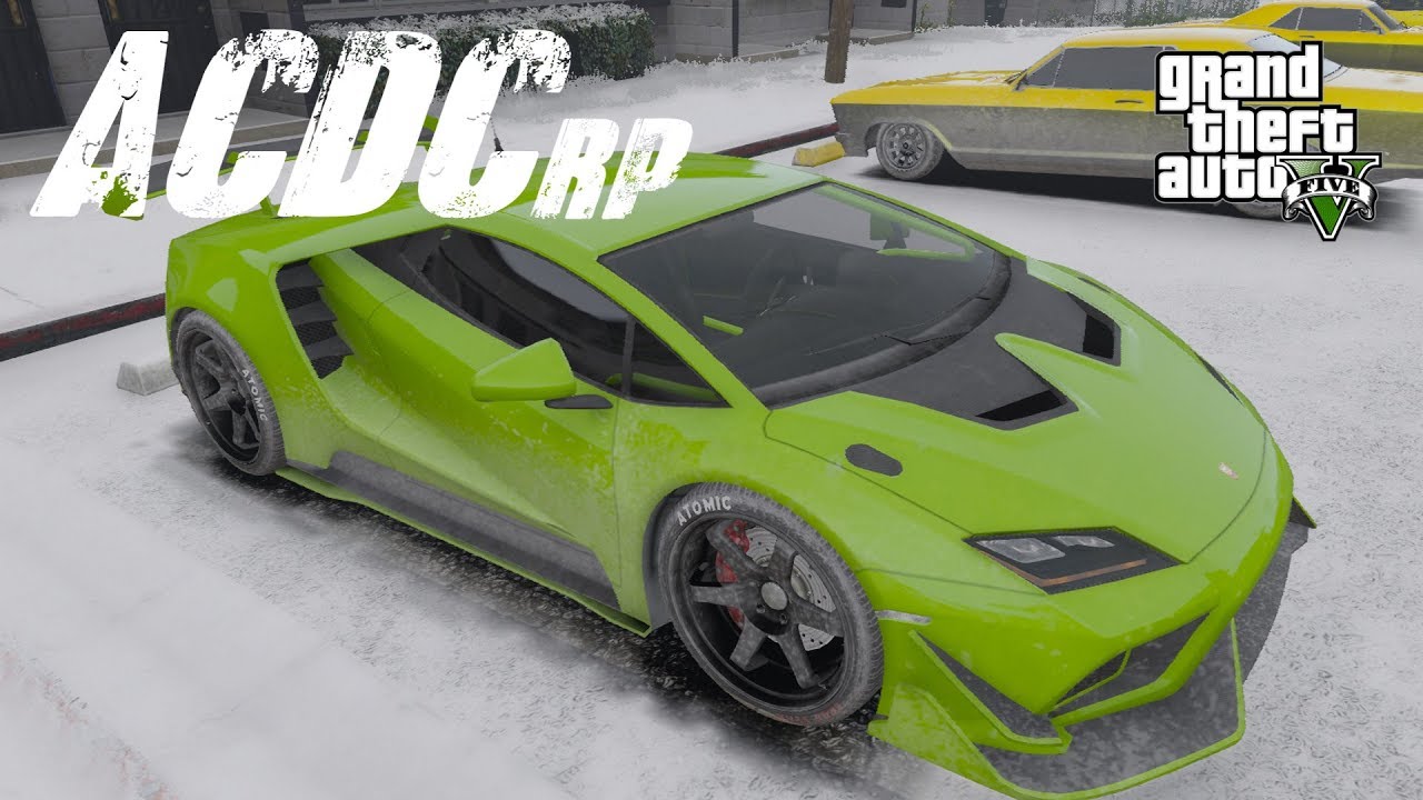 GTA 5 ACDCrp - 31 - Grab the Lamborghini.