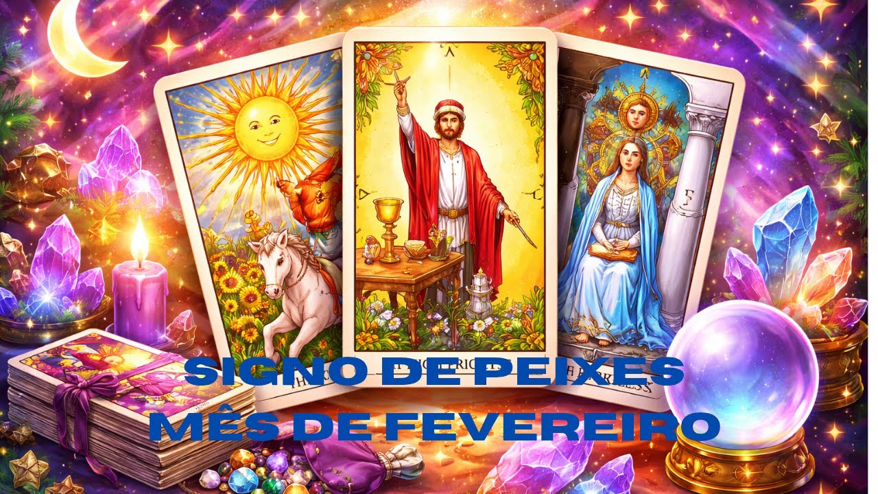 SIGNO DE PEIXES ♓ FEVEREIRO Não tenha medo do novo!