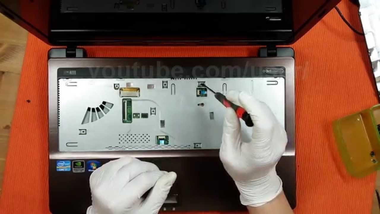 Repair Asus Laptop Disassembly A53 Series X53S K53SV A53S Fan Cleaning