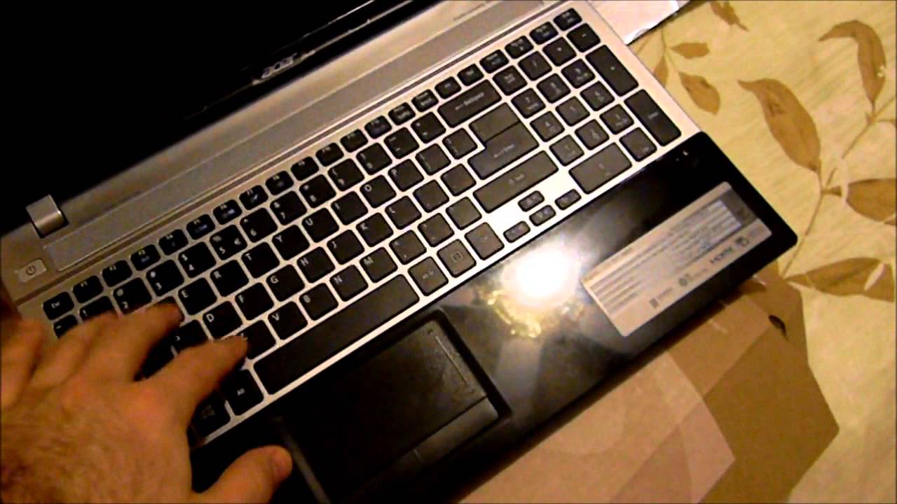 Обзор и распаковка ноутбука Acer Aspire V3 551-8469 с Windows 8 и 15,6-дюймовым процессором AMD Quad Core Trinity