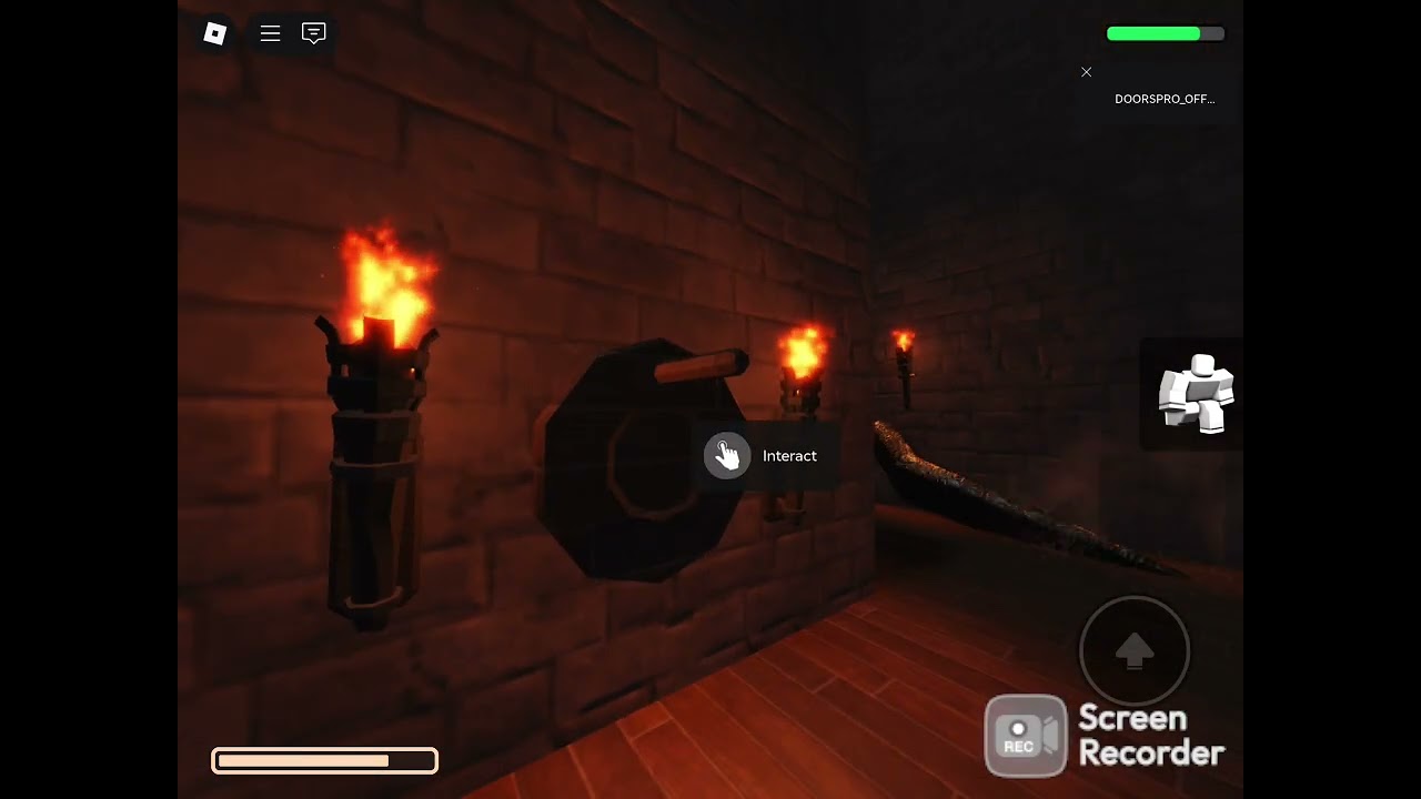 Playing doors floor 3 the castle in beta
