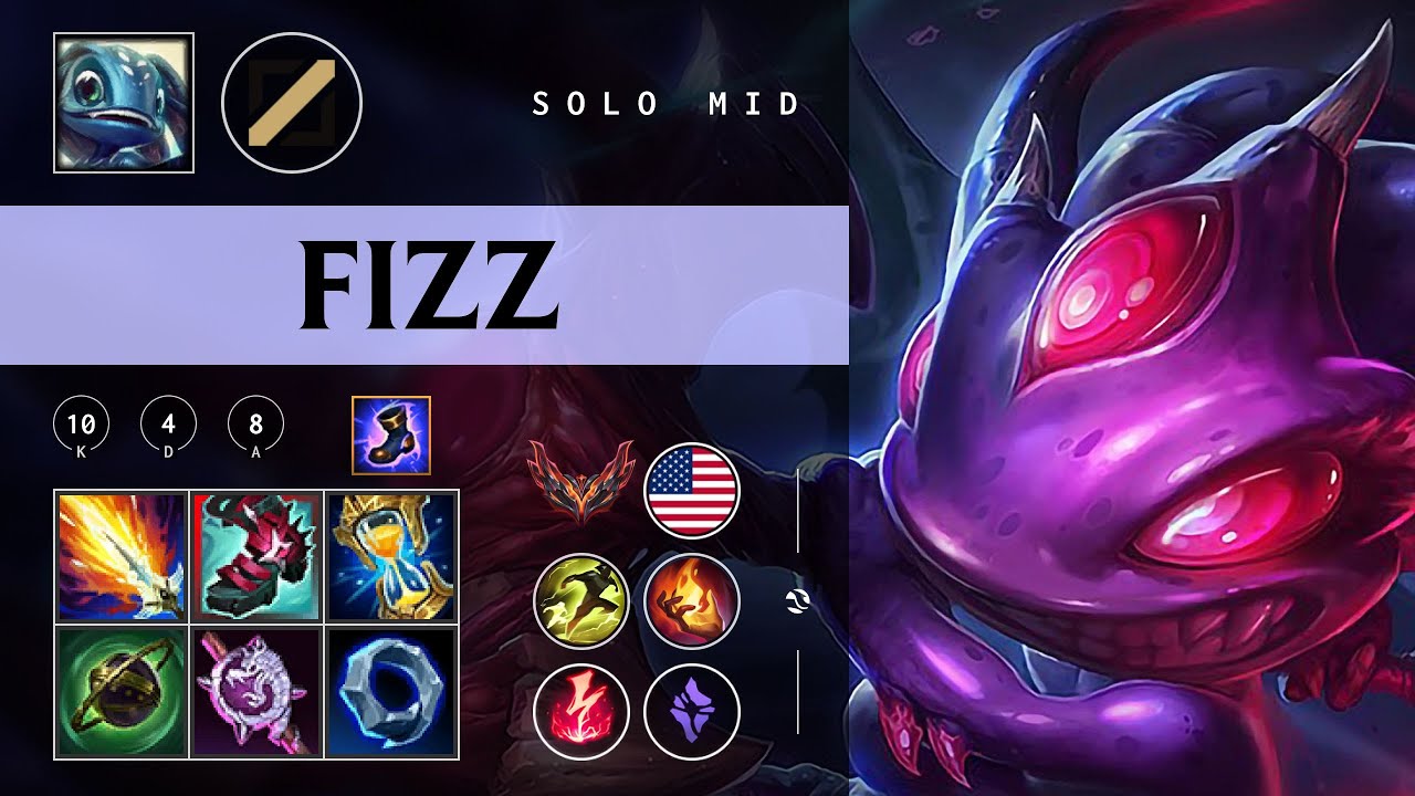 Fizz Mid vs Diana - NA Grandmaster Patch 26.03