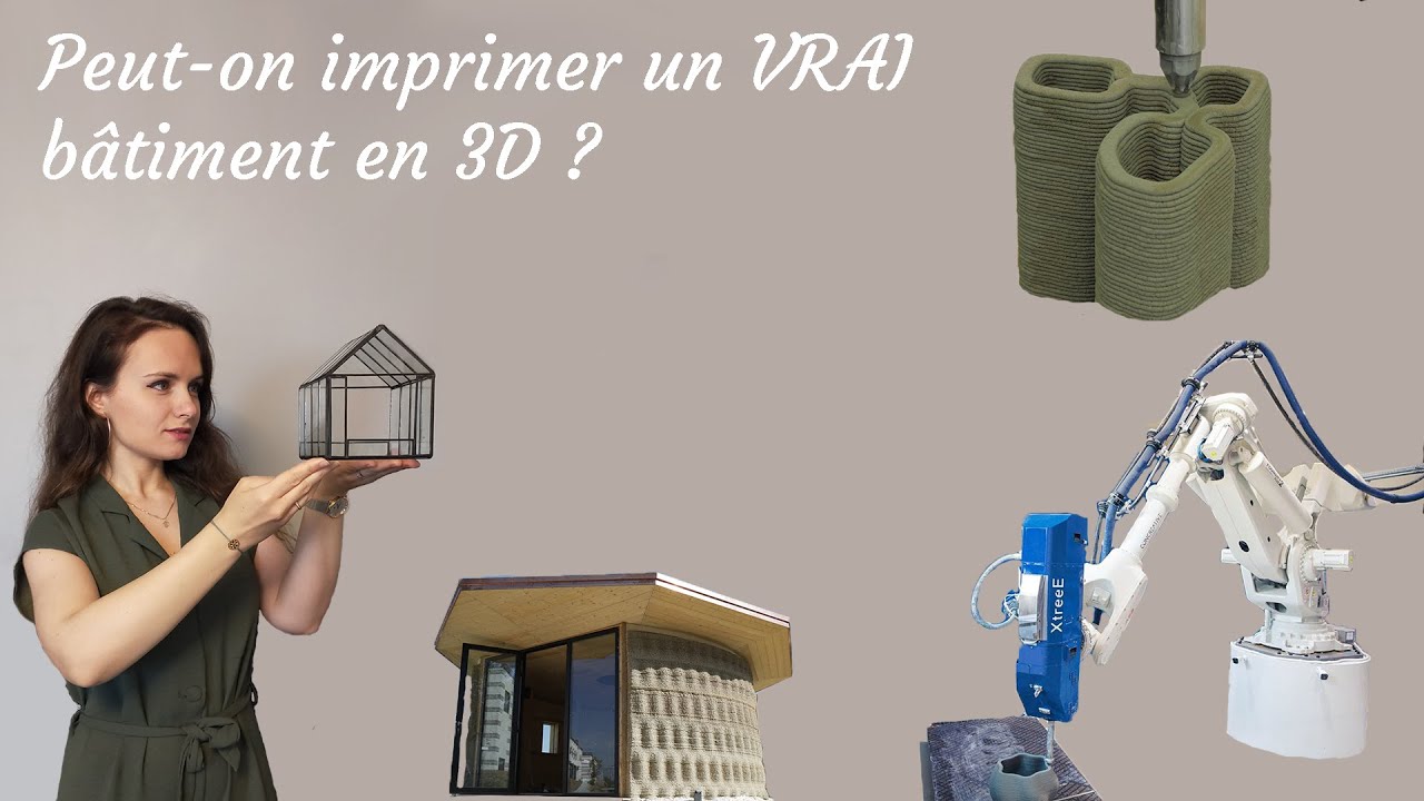 Peut-on imprimer un VRAI bâtiment en 3D ?