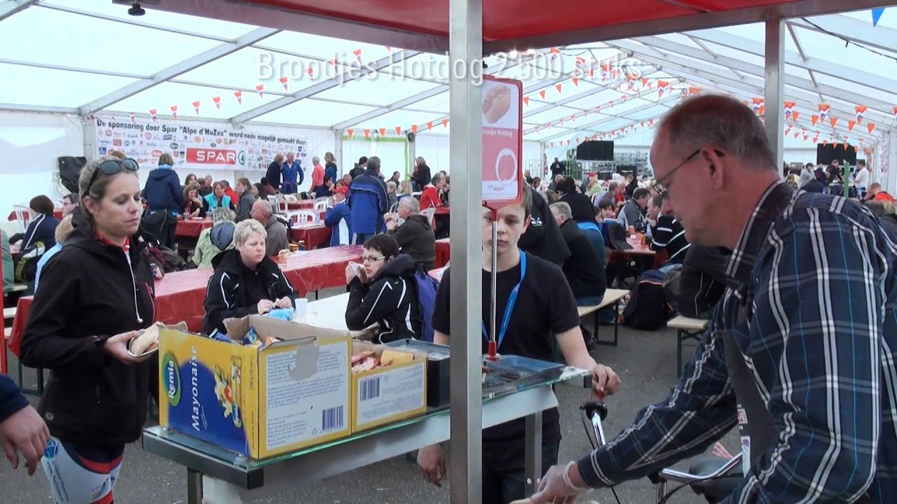 Impressie Team Catering Alpe d'HuZes