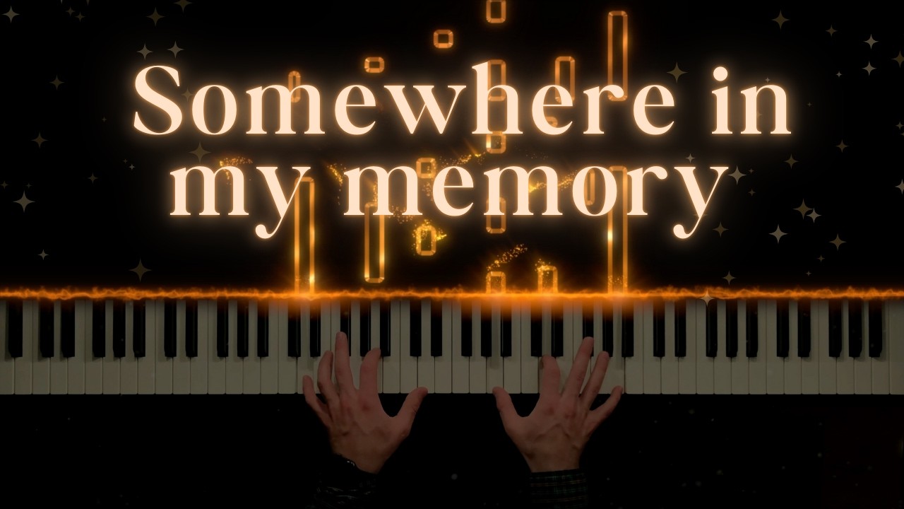 Somewhere in my memory - John Williams (Home alone soundtrack) | Relaxing Christmas Piano 🎄