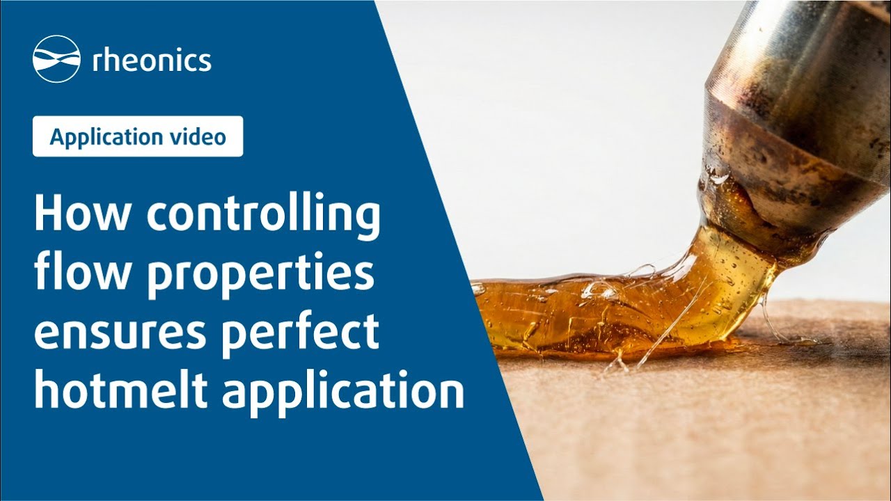 How controlling flow properties ensures perfect hotmelt application
