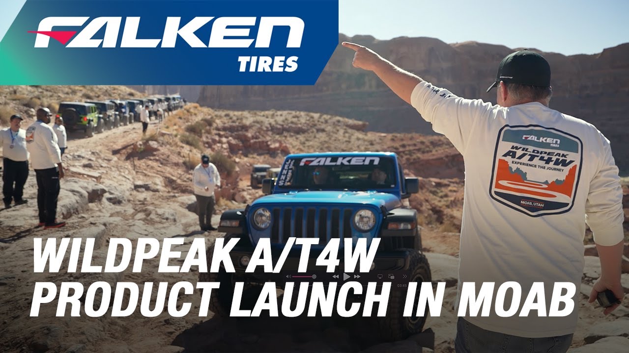 Falken Tires debuts WILDPEAK A/T4W in Moab, Utah