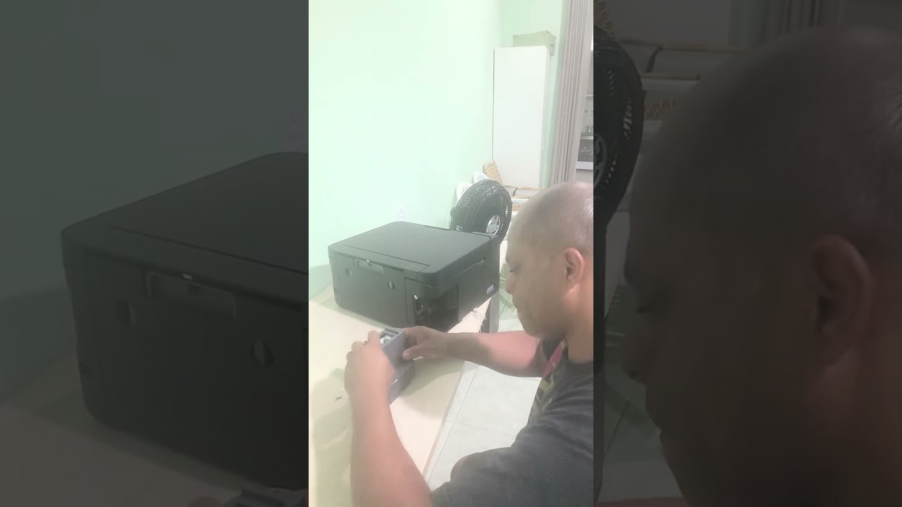Tentando fazer a manutenção na minha impressora Epson l4160