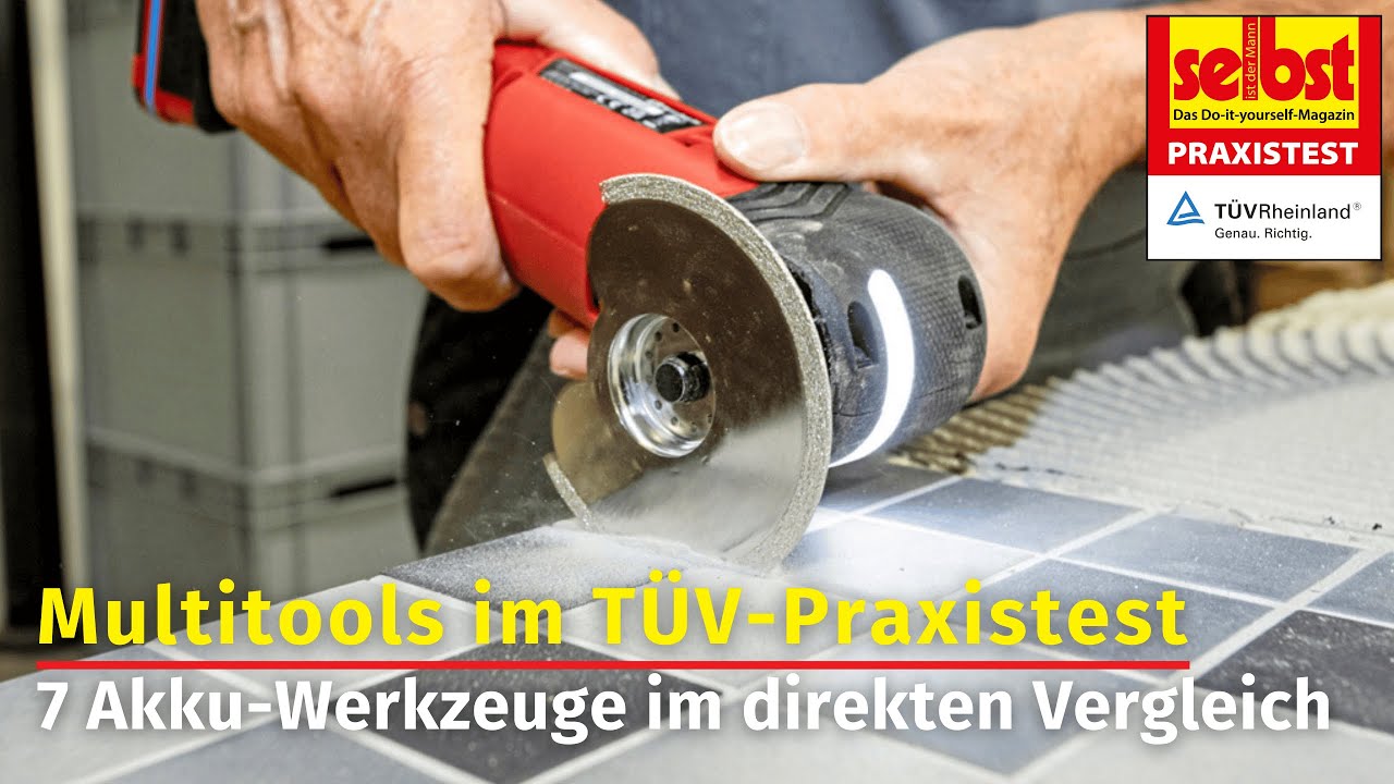 Multifunktionstools im großen TÜV-Test: 7 Geräte im Vergleich!