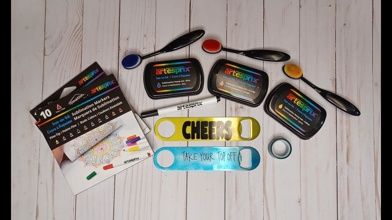 Artesprix Sublimation Bottle Opener, DIY Gift Ideas and Demo!