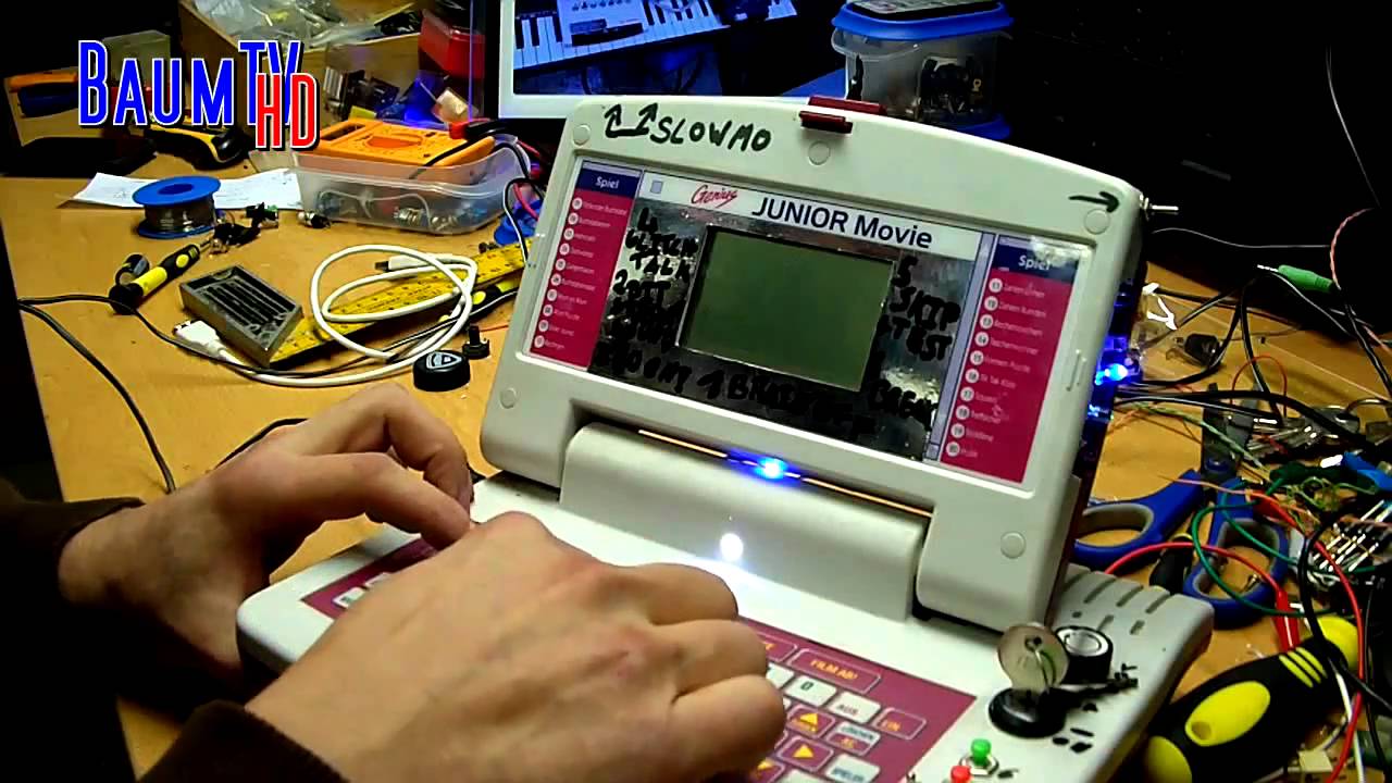Vtech genius junior movie (Circuit Bent by BAUM)