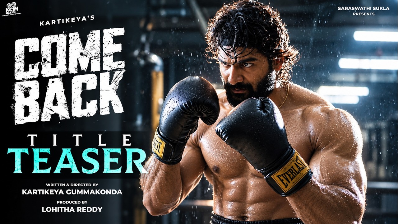 #Kartikeya10 Is COME BACK | Title Teaser | Kartikeya | Vijai Bulganin | Jagadeesh Cheekati