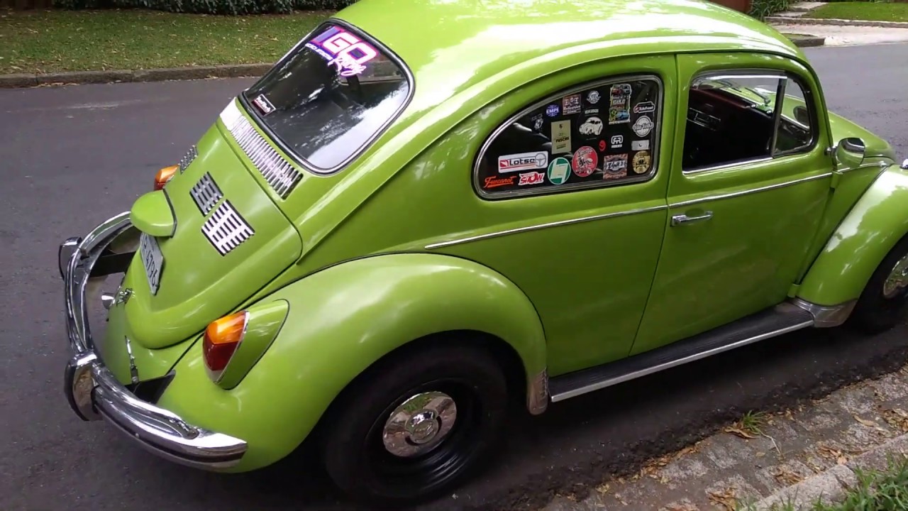 Fusca 1500 injetado, demonstra&ccedil;&atilde;o do fusca.