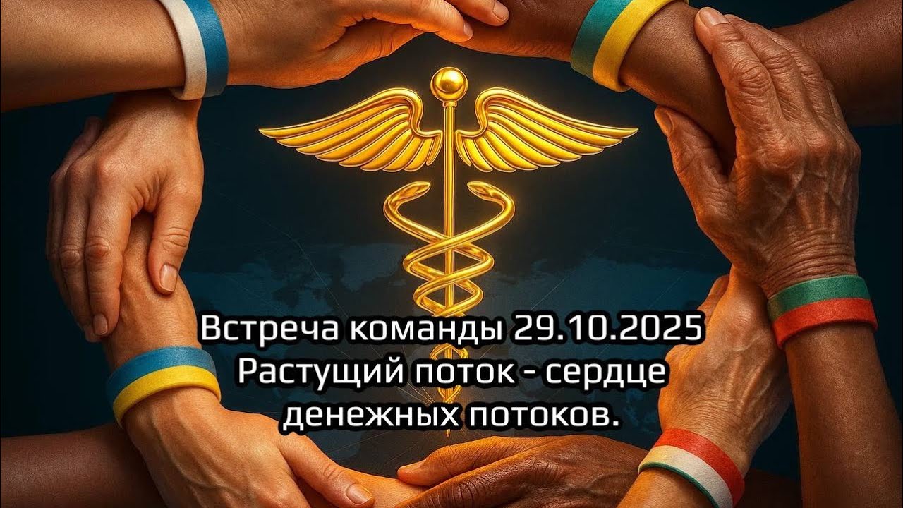 Встреча команды 29.10.2025. Растущий поток - сердце денежных потоков.