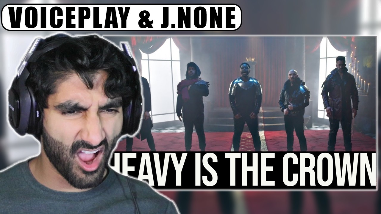 VoicePlay & J.None - Heavy is the Crown (Linkin Park Cover) [REACTION]