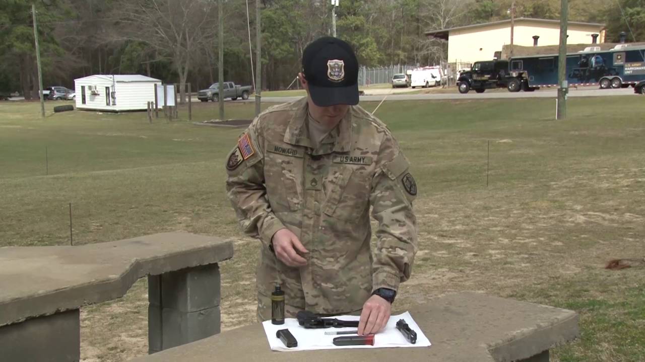 Shooter's Corner: Disassembly and Maintenance of the M9.