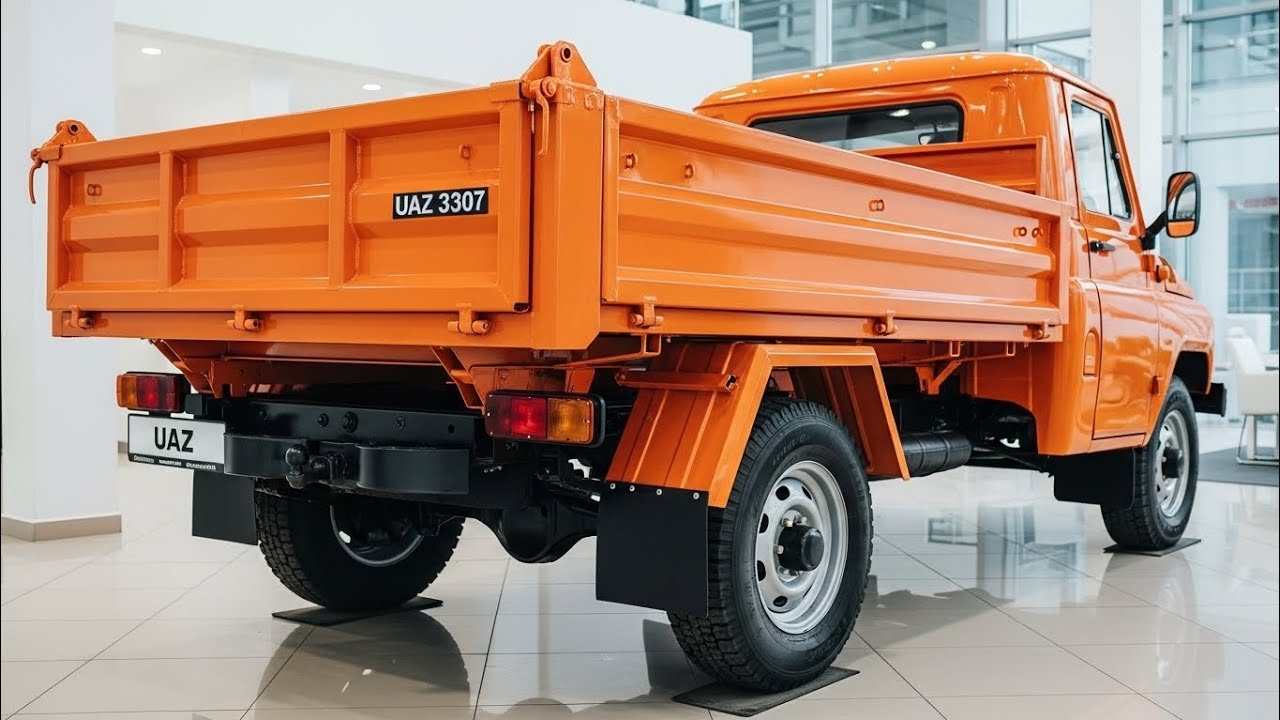 🚚 UAZ 3307 2026 — Возрождение легенды? Этот грузовик удивил всех! 😱🔥