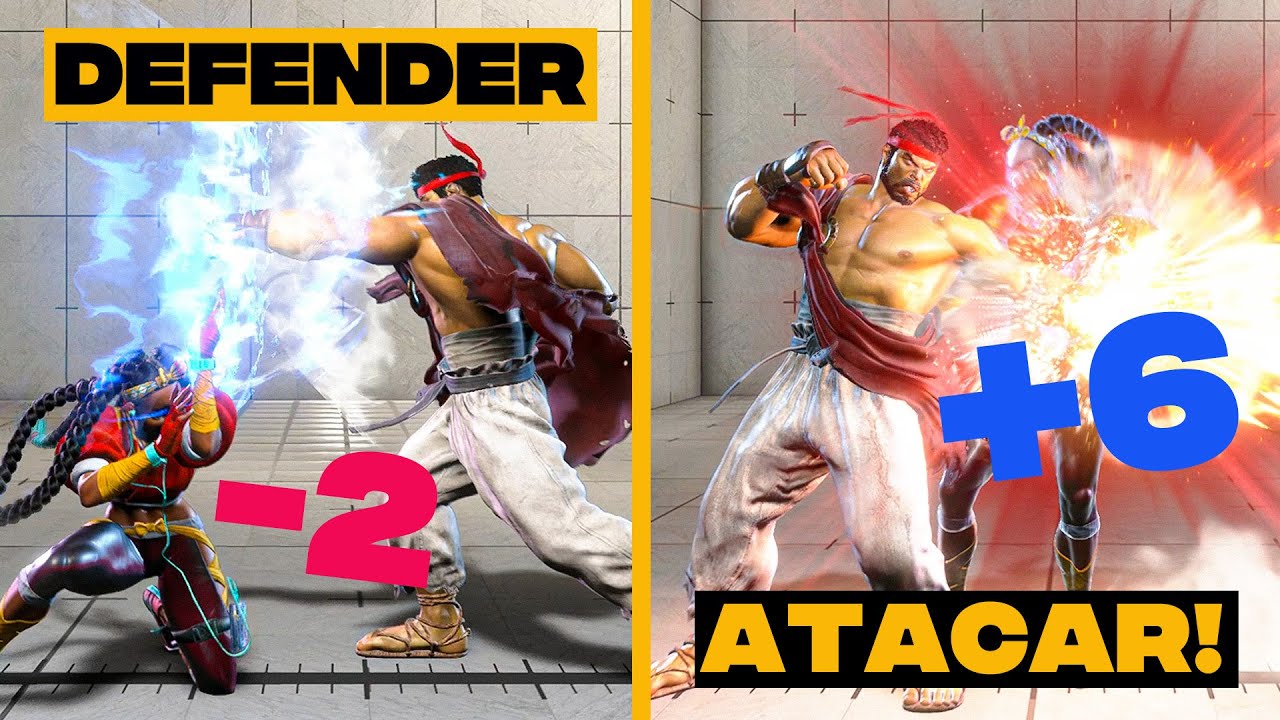 Guia de FRAMEDATA para Street Fighter 6 (Combos, mecânicas, frametraps)