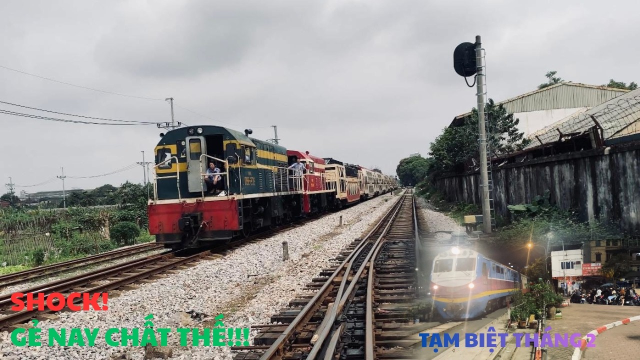 [66] Một số đoàn tàu trong những ngày cuối tháng 2 #train #railway #railroad