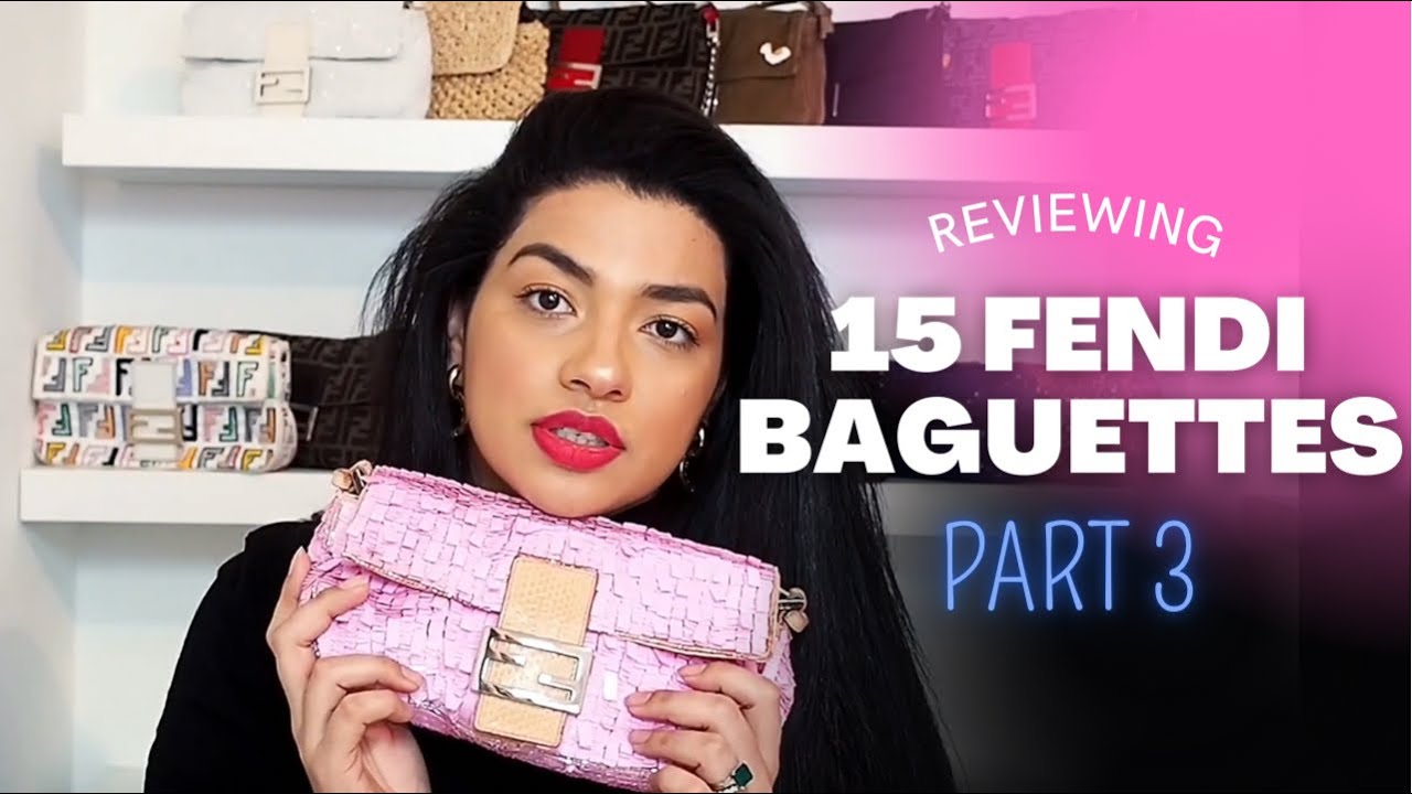 VINTAGE FENDI BAGUETTE REVIEW PART 3  : I BOUGHT 15 BAGUETTES AND I JUST CAN'T STOP IT! 🥖