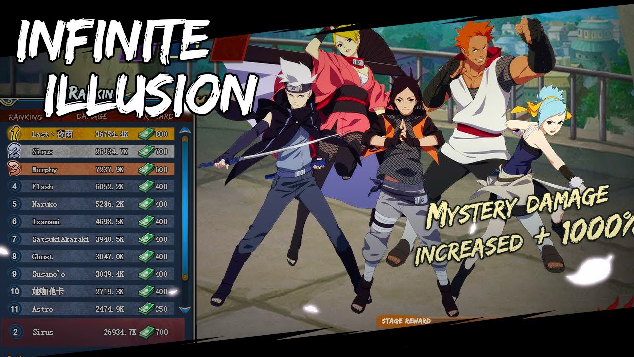 How to deal MORE damage in Infinite Illusion | Naruto Online