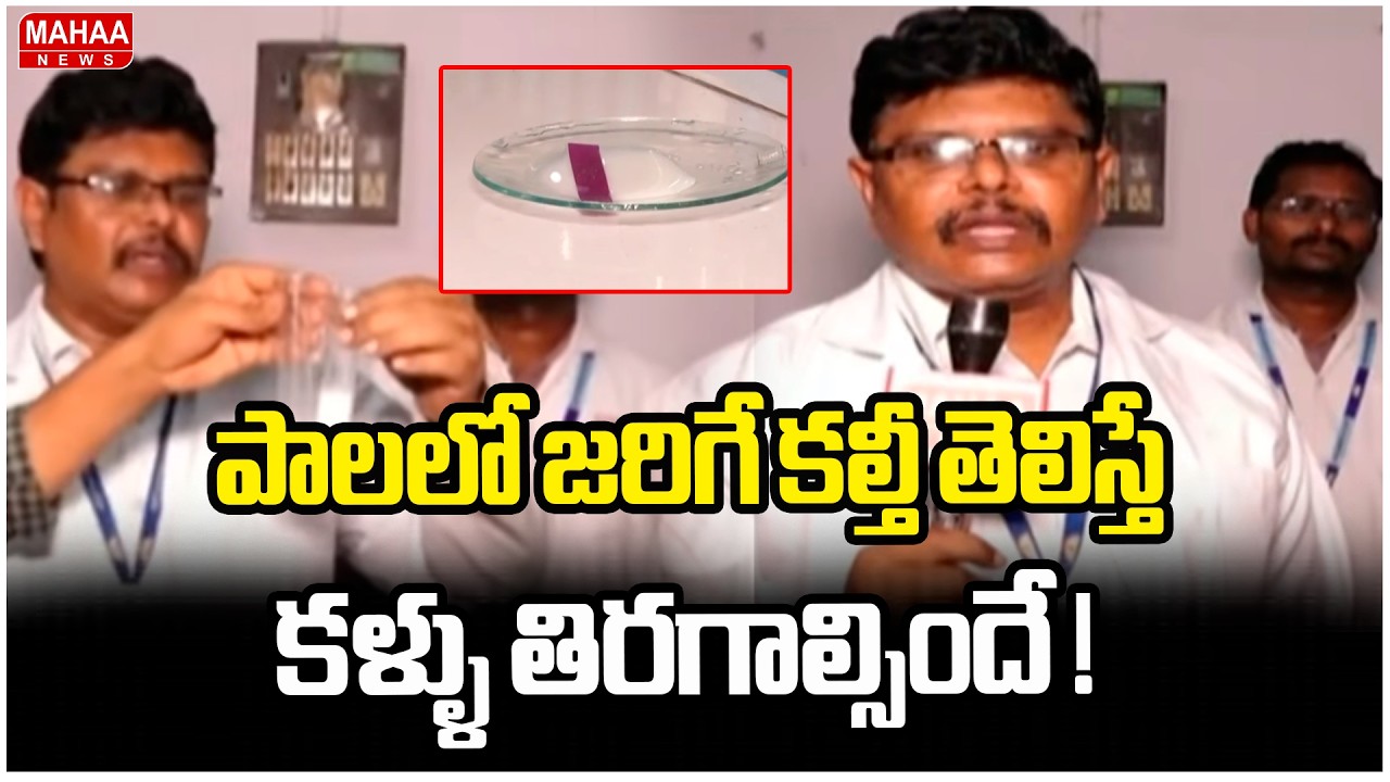 పాలలో జరిగే కల్తీ తెలిస్తే కళ్ళు తిరగాల్సిందే ! | Mahaa News