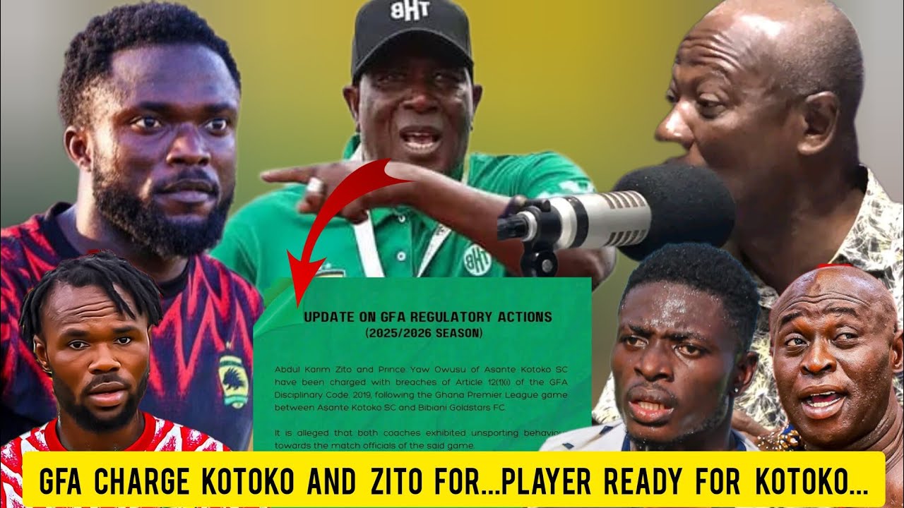 GOOD: IMC CONFIRM TO 5 PLAYERS OH...ALBERT AMOAH TRAINING..GFA CHARGE KOTOKO AND ZITO FOR..I'M READY