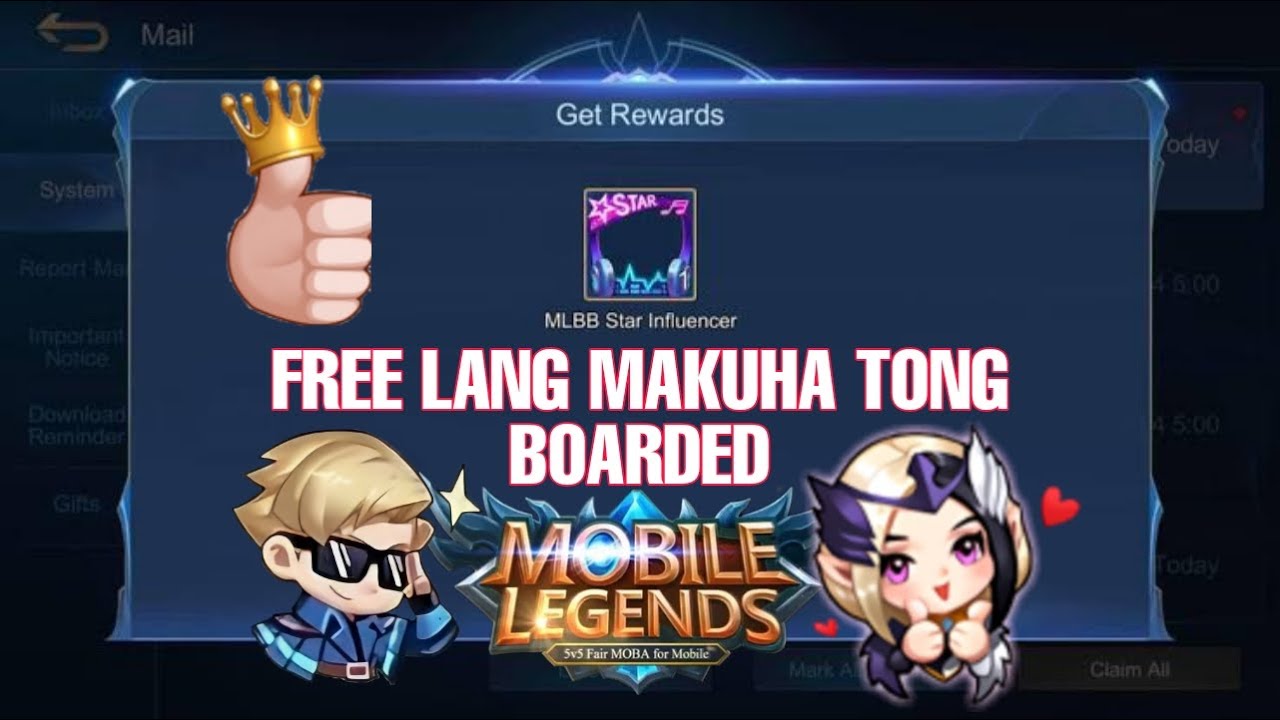 HOW TO GET MLBB STAR INFLUENCER BOARDER FOR FREE