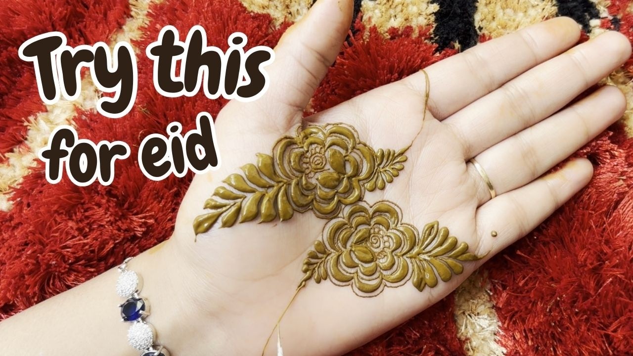 Floral Mehndi Design for Eid 2026 | Beautiful Full Hand Mehndi Design | Eid Special henna Tutorial