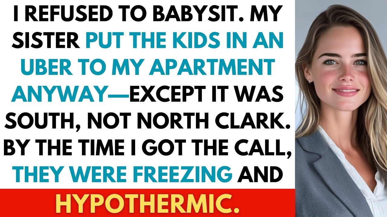 I said NO To Babysitting My Sister's Kids  Then She Put Them In An Uber To My Place—Except It Was