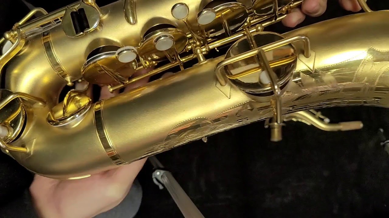 Introduction to Buescher True Tone C-Melody Saxophones and Part 1, 1923 Gold Plated C-Melody.