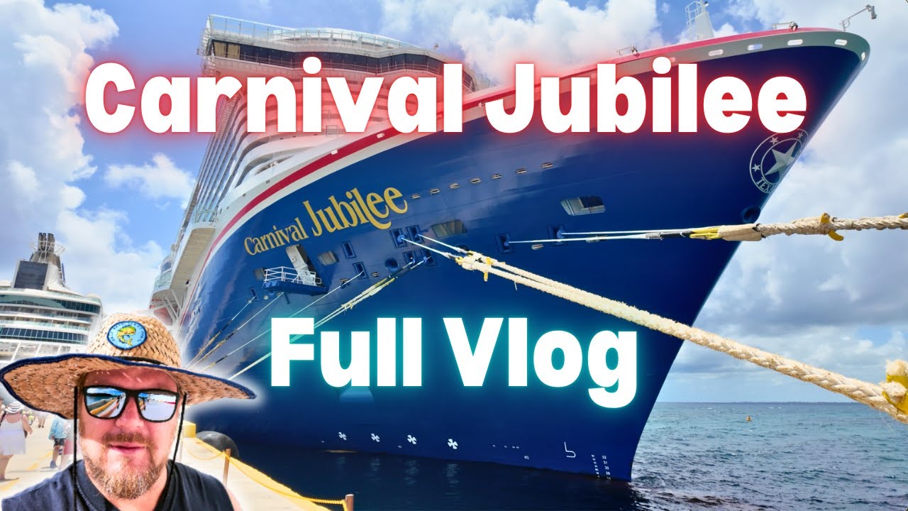Carnival Jubilee Full Cruise Vlog | Embarkation, Western Caribbean Ports,  Dining & Entertainment!