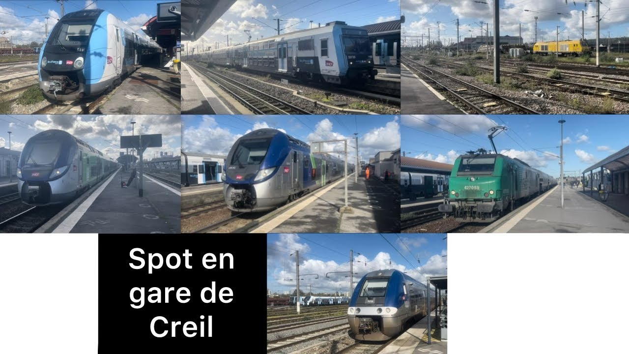 Spot en gare de Creil