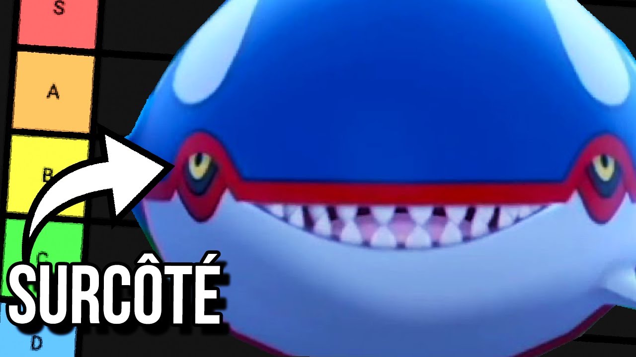 TIERLIST DES POKÉMON DE TYPE EAU - Partie 2