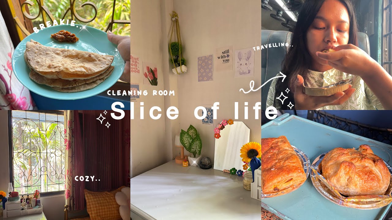 Slice of life 🪴 Deep cleaning my room | travelling with mom | productive day | attending festival 🌷