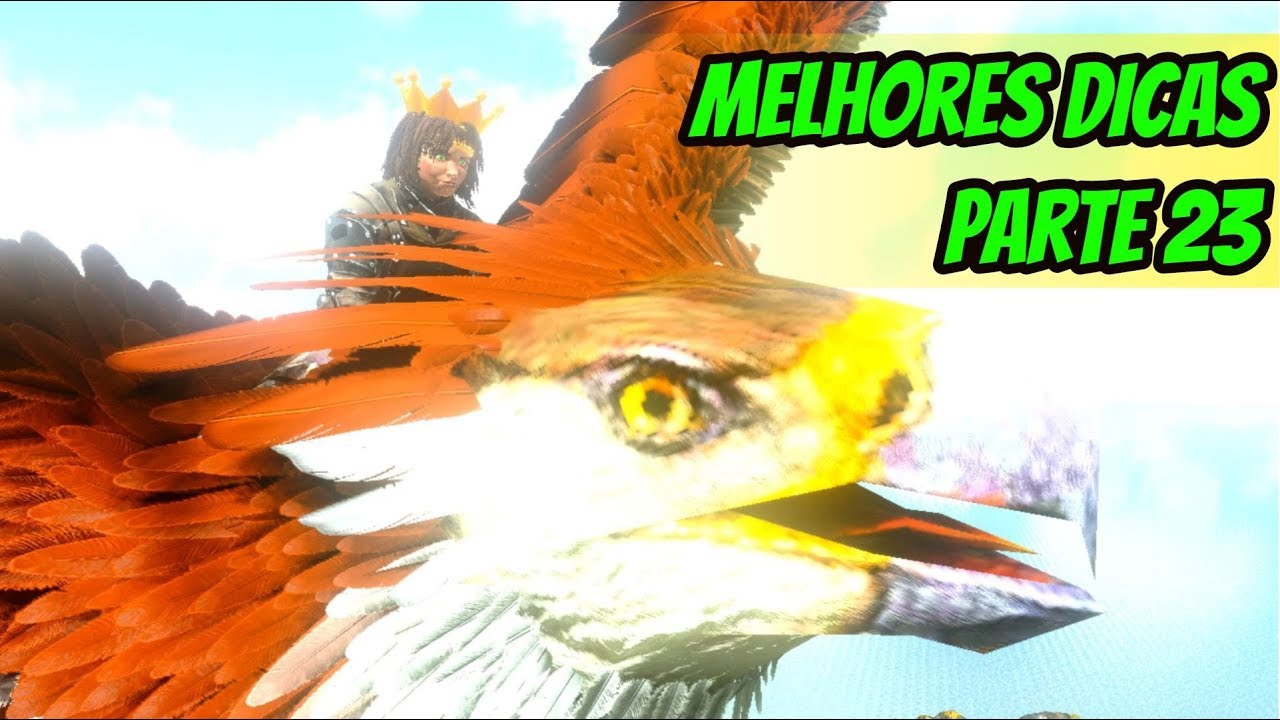 Melhores Dicas de ARK MOBILE Parte 23 | Como Domar um GRIFO RÁPIDO mas não tão FÁCIL
