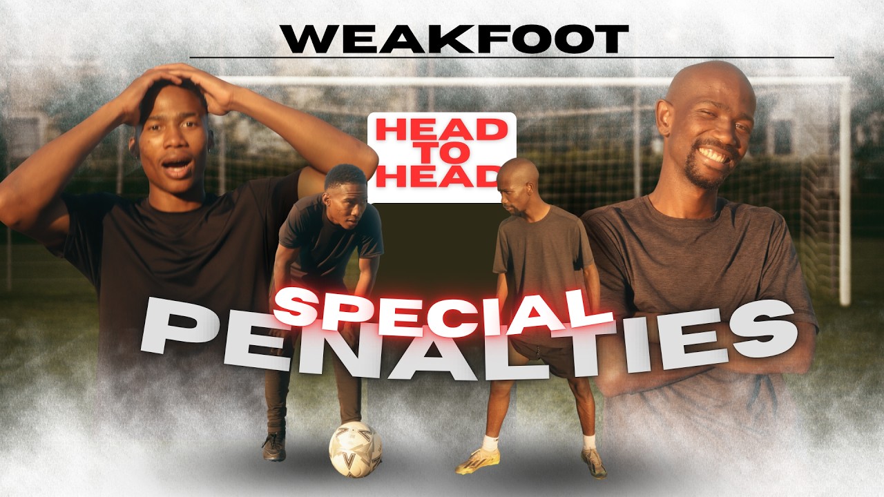 We took SPECIAL PENALTIES w our weak foot