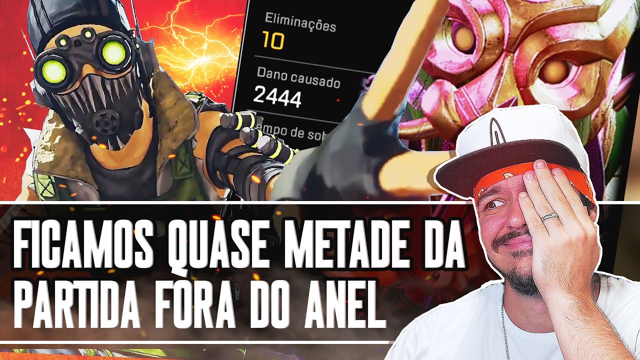 O DESESPERO DE FIGHTAR DENTRO DO GÁS QUASE METADE DA PARTIDA | APEX LEGENDS