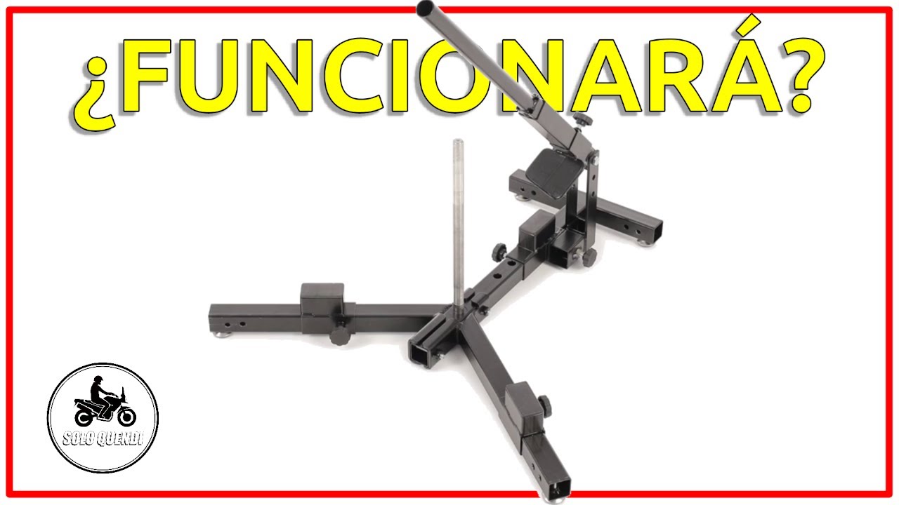 DESMONTADORA DE NEUMÁTICOS PARA LA YAMAHA XT | ¿FUNCIONARÁ?