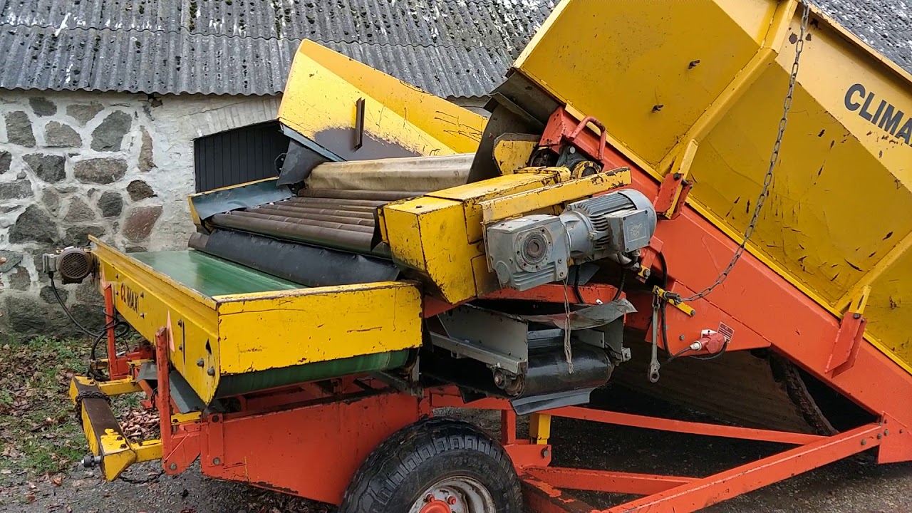 Climax 840 E receiving hopper