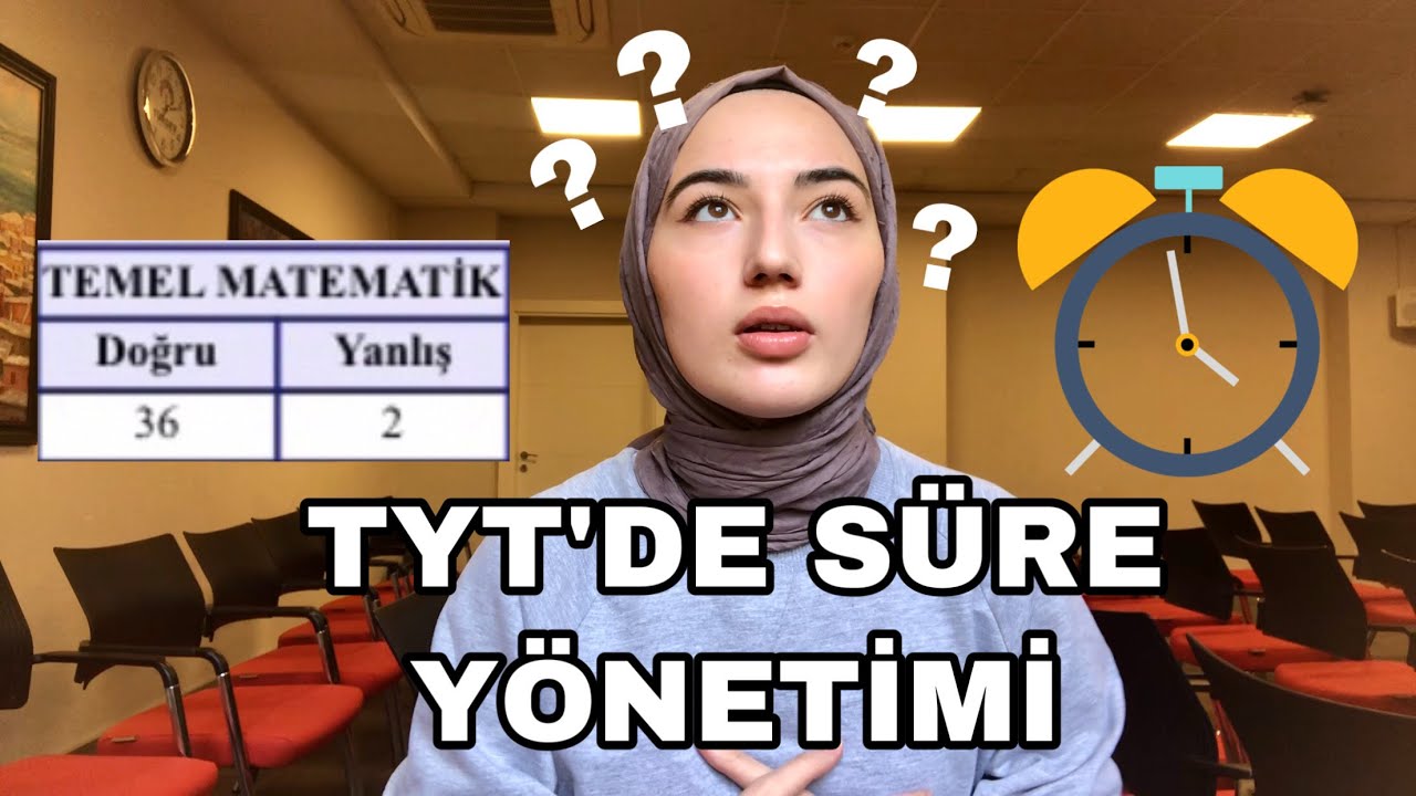 TYT'DE SÜRE SIKINTINI 6 MADDEDE YOK ET!! +4 TANE MATEMATİK TAKTİĞİ  #yks2022 #yks2021 #yks #tyt #YKS
