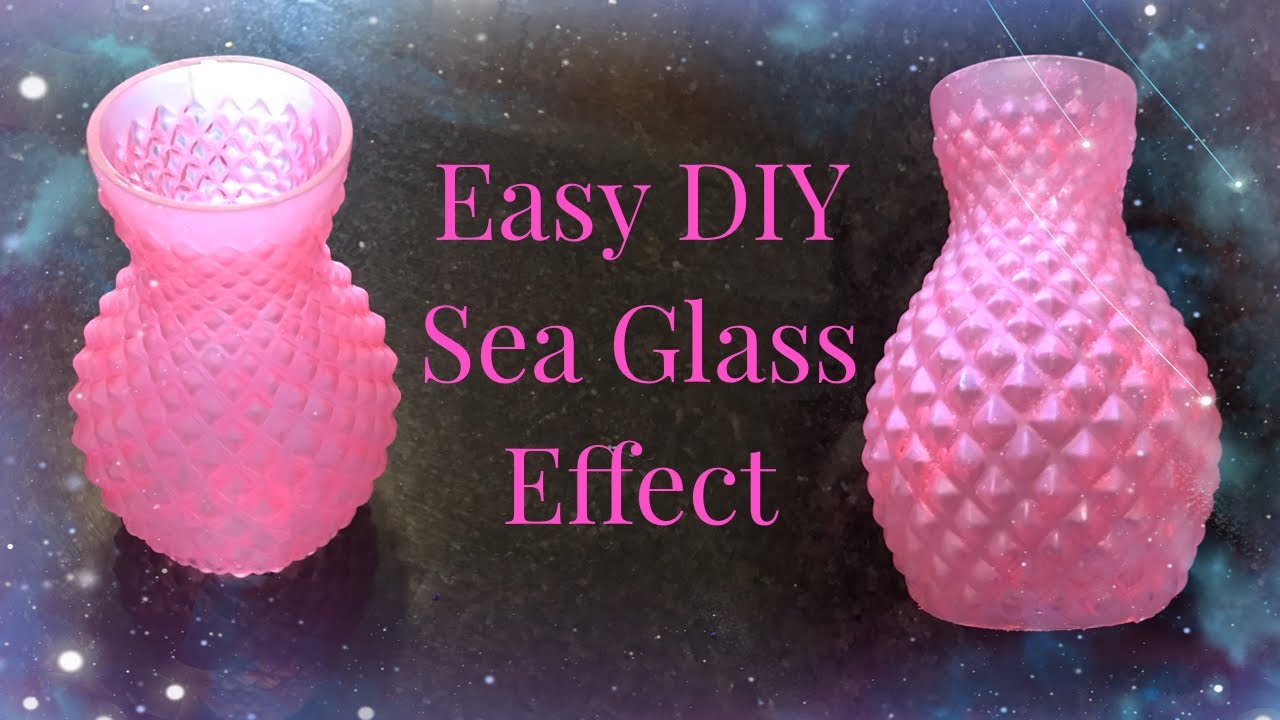 Sea Glass Effect, Testing a Pinterest Hack