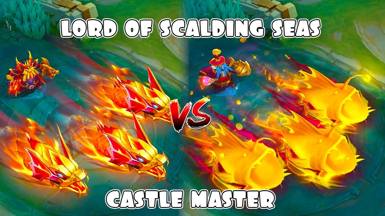 Bane Lord of Scalding Seas VS Castle Master Skin Comparison