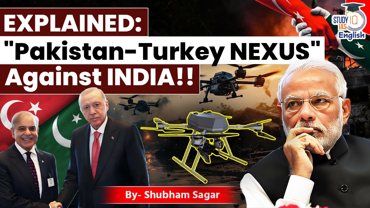 Pakistan-Turkey Military Alliance: A New Threat to India's Security? | StudyIQ IAS English