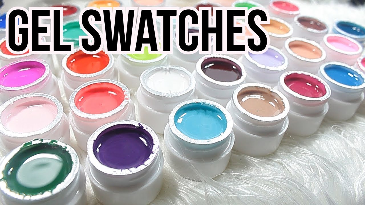 36 UV GEL SWATCHES & REVIEW