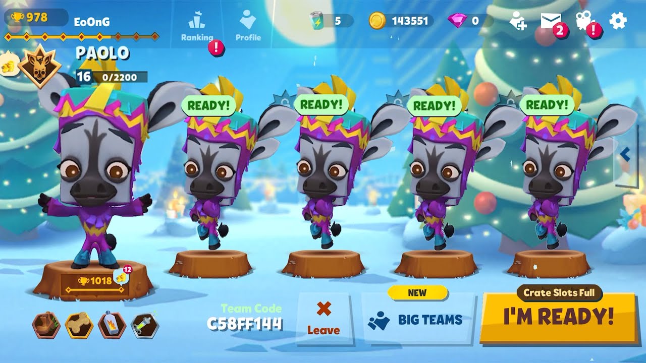 Paolo squad | 5v5 | zooba