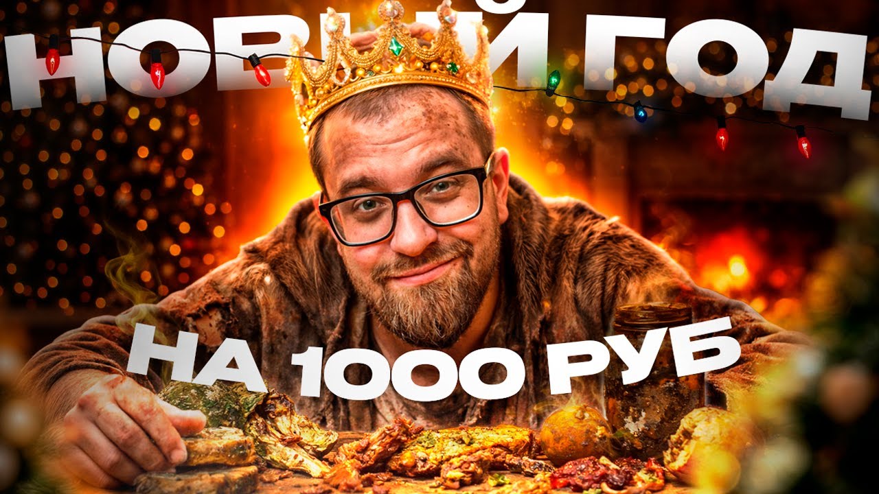 Бюджетный стол на Новый Год 2026. Всего за 1000 руб! #еда #цены  #покупки #челлендж #новыйгод