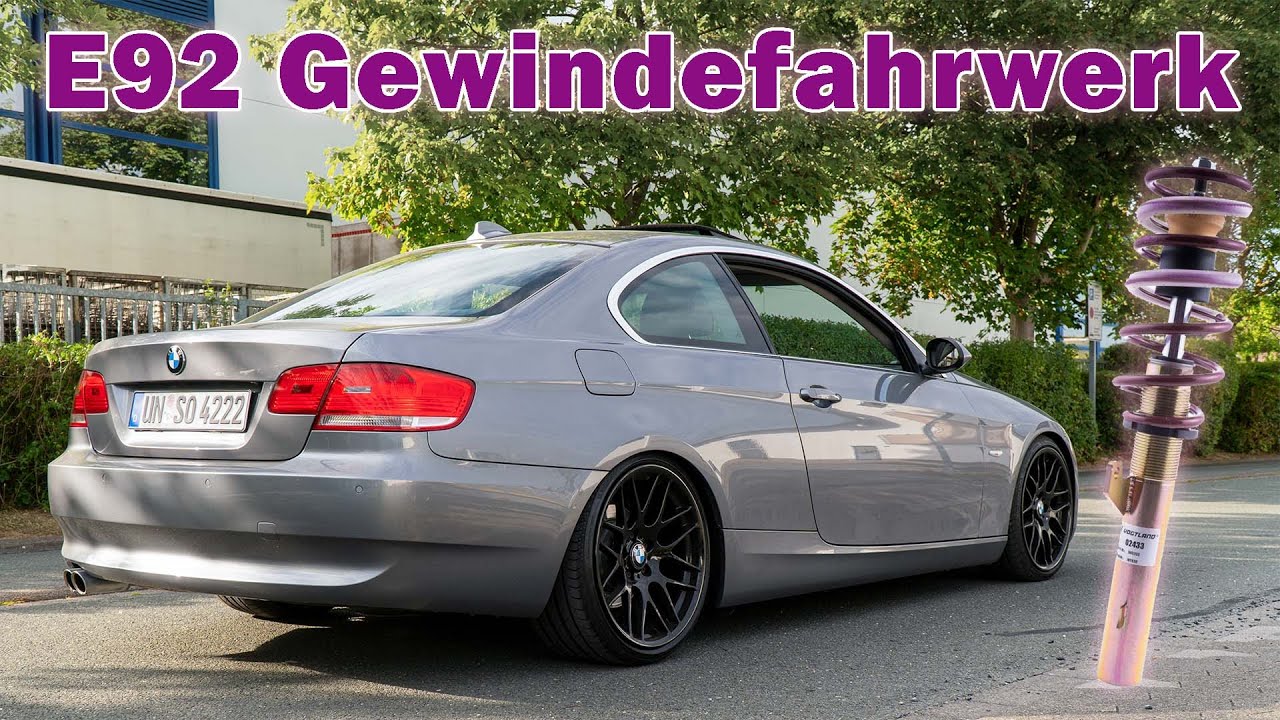 BMW E92 Vogtland Gewindefahrwerk!